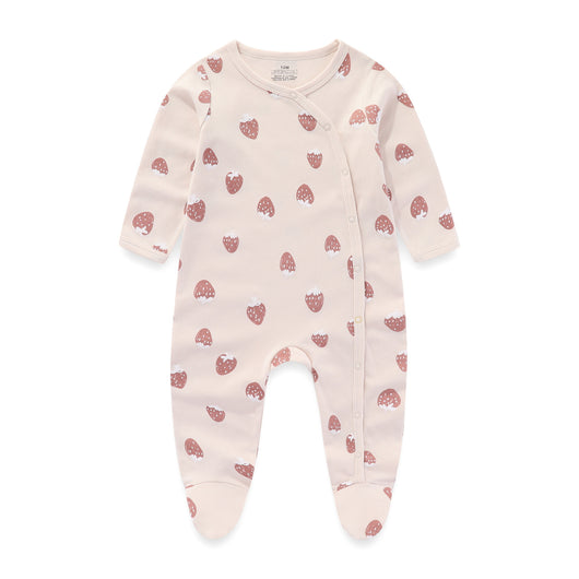 Pack de 3 Pijamas Enterizos de Algodón para Bebé con Pie Integrado - Image 34