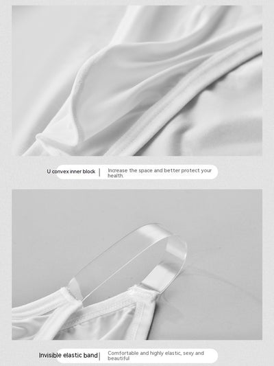 Bóxer Transparente Ice Silk Deportivo Hombre - Bajo Cintura Respirable Sexy - Image 25