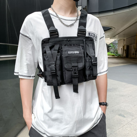 Bolsa Pechera Street Style con Correa Ajustable - Image 21