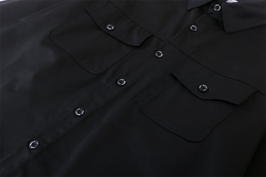 Camisa Suelta Estampada de Manga Larga para Hombre - Image 9