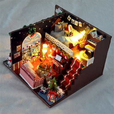 Casitas de Navidad DIY con Iluminación LED - Decoraciones Navideñas de Madera - Image 11