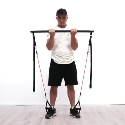 Kit de Barra Pilates con Bandas de Resistencia - Gimnasio Portátil para Casa - Image 19