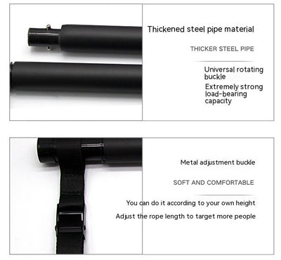 Kit de Barra Pilates con Bandas de Resistencia - Gimnasio Portátil para Casa - Image 22