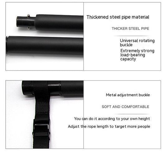 Kit de Barra Pilates con Bandas de Resistencia - Gimnasio Portátil para Casa - Image 22