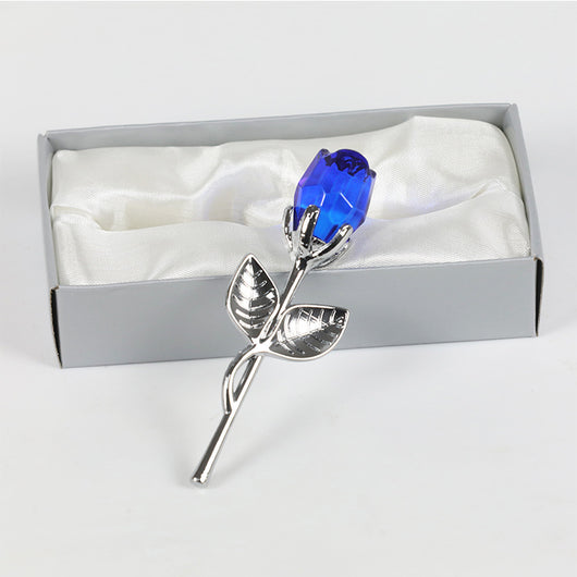Rosa de Metal Cristal - Regalo Romántico para San Valentín y Bodas - Image 19
