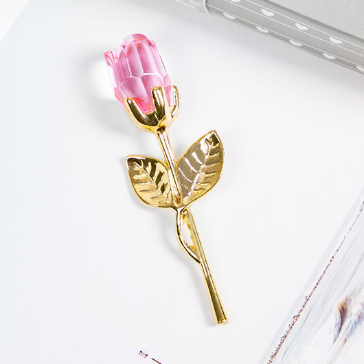 Rosa de Metal Cristal - Regalo Romántico para San Valentín y Bodas - Image 29