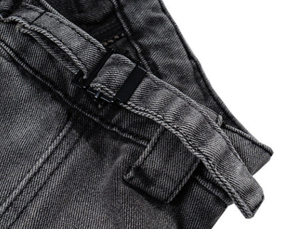 Pantalones Rectos para Hombre con Doble Costura y Detalle de Volantes - Image 7