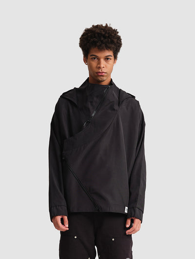Abrigo Deportivo con Cierre Diagonal y Capucha para Hombre y Mujer - Image 13