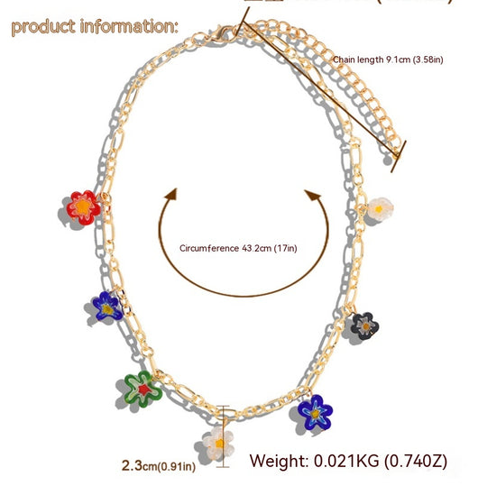 Collar con Colgante de Flor - Image 11
