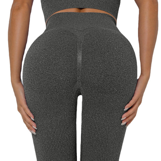 Leggins Yoga Sin Costuras Transpirables de Tejido Europeo y Americano - Image 19