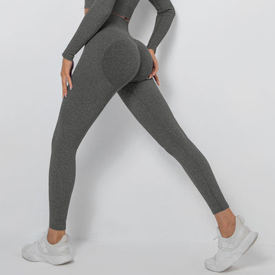 Leggins Yoga Sin Costuras Transpirables de Tejido Europeo y Americano - Image 23