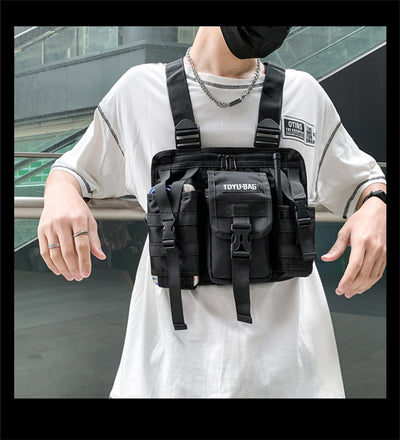 Bolsa Pechera Street Style con Correa Ajustable - Image 33