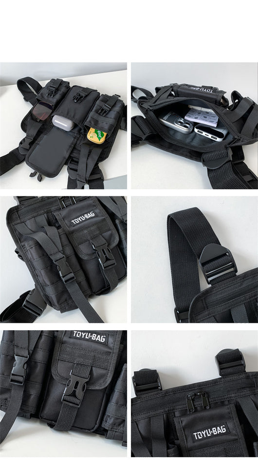 Bolsa Pechera Street Style con Correa Ajustable - Image 41