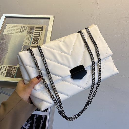 Bolso Bandolera Estilo Occidental con Cadena - Diseño Creativo para Otoño e Invierno - Image 7