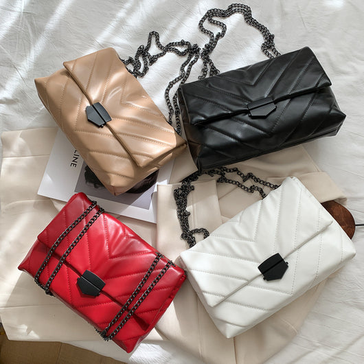 Bolso Bandolera Estilo Occidental con Cadena - Diseño Creativo para Otoño e Invierno - Image 8