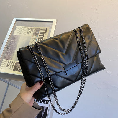 Bolso Bandolera Estilo Occidental con Cadena - Diseño Creativo para Otoño e Invierno - Image 9