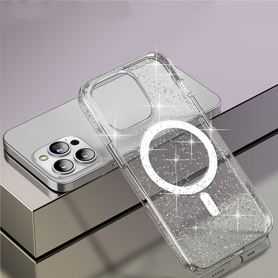Funda Magnética Antiimpacto con Brillo Glitter para Teléfono - Image 8
