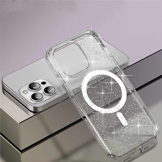 Funda Magnética Antiimpacto con Brillo Glitter para Teléfono - Image 8