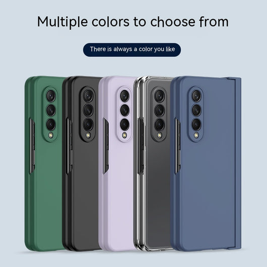 Funda Protectora con Bisagra para Pantalla Plegable y Compartimento para Stylus