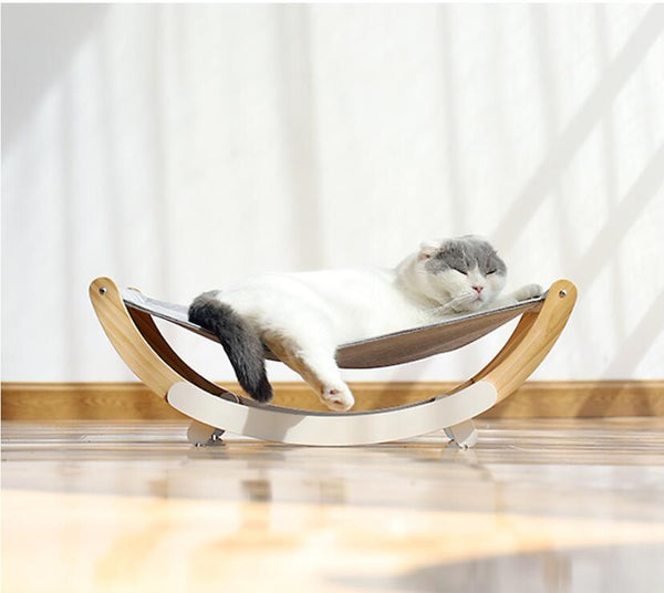 Juguete Sonajero de Madera Maciza para Gatos