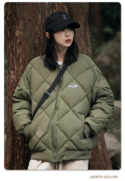 Chaqueta Acolchada de Algodón con Efecto Voluminoso - Image 16