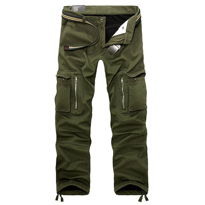 Pantalones de Trabajo Casual para Hombre con Bolsillos Funcionales - Invierno - Image 8