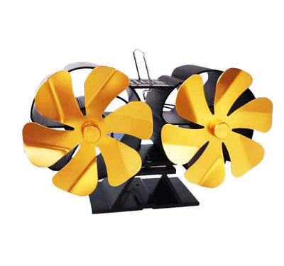 Ventilador Térmico de Chimenea Doble Cabezal 12 Aspas - Image 20