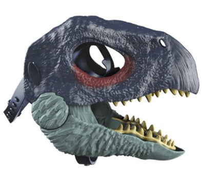 Máscara de Cabeza de Dragón Saurio Azul con Garras de Hoz - Image 14