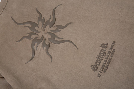 Camiseta Unisex de Ante Suave - Diseño Holgado para Pareja - Image 17
