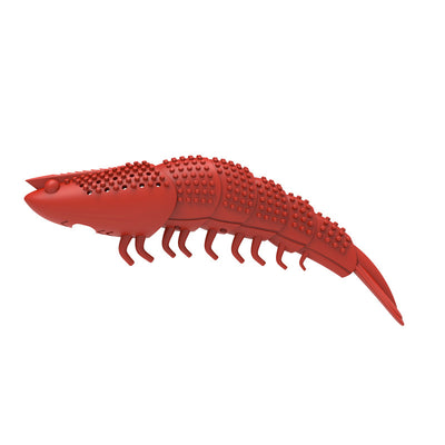 Juguete Dental de Silicona para Gatos - Forma de Camarón con Hierba Gatera - Image 11