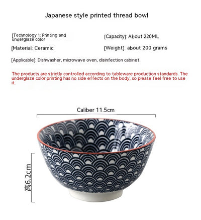 Juego de Cuencos de Arroz Estilo Japonés - Image 37