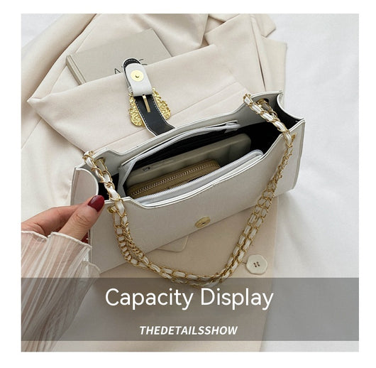 Bolso de Cadena Cuadrado Pequeño - Bandolera Casual para Mujer - Image 18