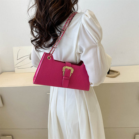 Bolso de Cadena Cuadrado Pequeño - Bandolera Casual para Mujer - Image 23