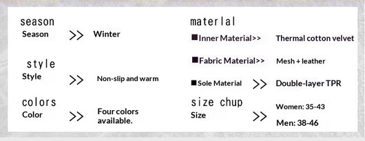 Zapatos Térmicos de Algodón con Forro Polar para Hombre - Image 7