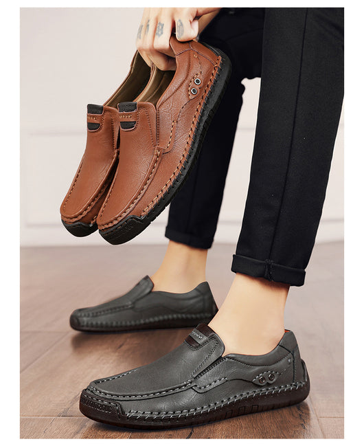 Zapatos de Cuero Artesanales para Hombre Talla Grande - Image 18