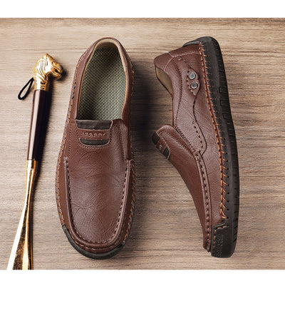 Zapatos de Cuero Artesanales para Hombre Talla Grande - Image 20