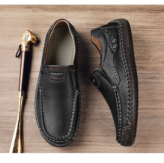 Zapatos de Cuero Artesanales para Hombre Talla Grande - Image 22