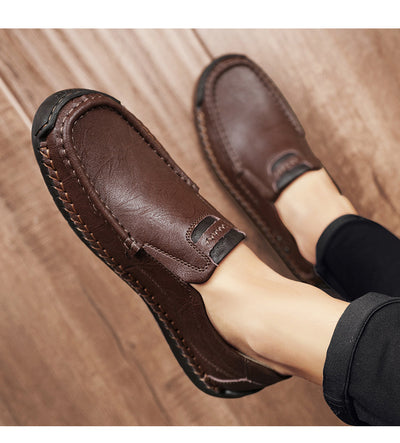Zapatos de Cuero Artesanales para Hombre Talla Grande - Image 23