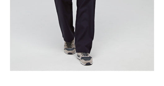 Uniforme Médico Veterinario Estampado Cuello V Flores Azul - Image 15