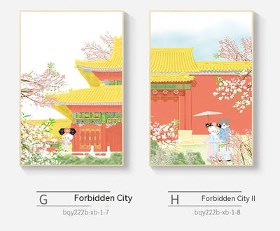 Cuadro Mural Flor de Cerezo Estilo Japonés para Salón y Dormitorio - Image 49