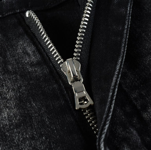 Jeans Slim Fit Gris Ahumado con Estiramiento - Diseño Retro Artesanal - Image 21