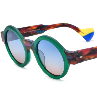 Gafas de Sol Redondas Unisex con Cristales Degradados Mate - Image 23
