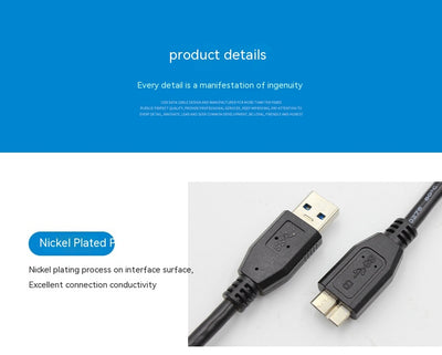 Cable de Transmisión USB 3.0 para Disco Duro Externo - Image 8