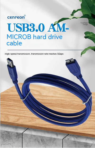 Cable de Transmisión USB 3.0 para Disco Duro Externo - Image 13