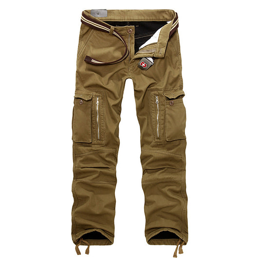 Pantalones de Trabajo Casual para Hombre con Bolsillos Funcionales - Invierno - Image 2