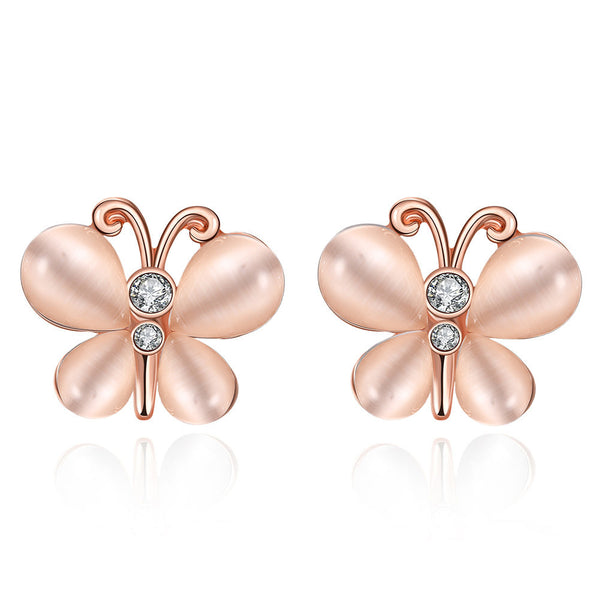 Aretes Mariposa Ojo de Gato para Mujer - Image 10