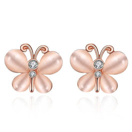 Aretes Mariposa Ojo de Gato para Mujer - Image 10