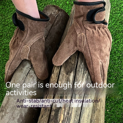 Guantes de Trabajo de Cuero Genuino Suave y Transpirable - Image 10