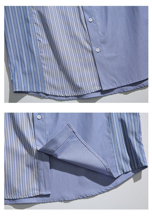 Camisa Suelta Japonesa a Cuadros - Estilo Casual Moderno - Image 11
