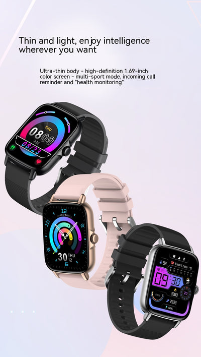Reloj Inteligente KT58 con Monitor de Frecuencia Cardíaca y Presión Arterial - Image 17